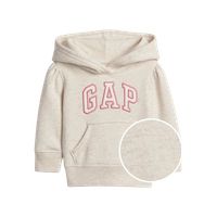 Polerón Logo Hoddie Bebé Niña Blanco