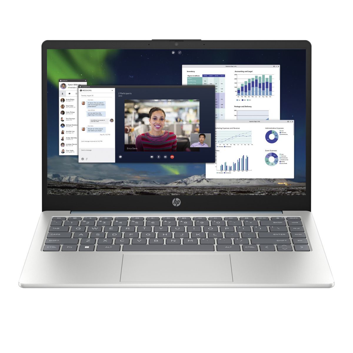 HP - Notebook HP 14-em0001la AMD Ryzen 3 8GB RAM 256GB.