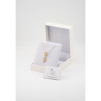 Imagen 2 del producto Collar Ignacio Microcircon Baño de oro 24k