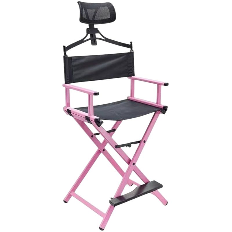 GENERICO - Silla de Maquillaje Profesional Plegable Color Rosa
