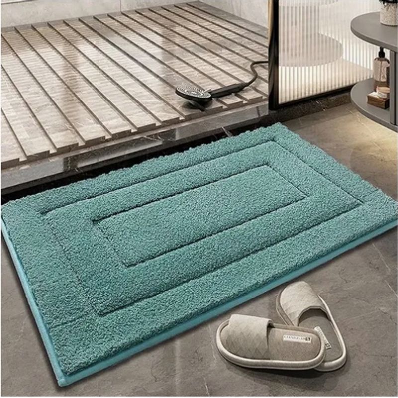 ATLAS - Alfombra Baño Microfibra Bajada Ducha.