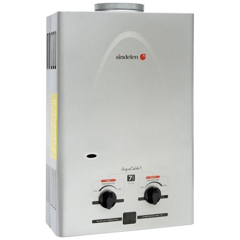 SINDELEN - Calefont A Gas Natural Sindelen 7 Litros Cf-71gnsi
