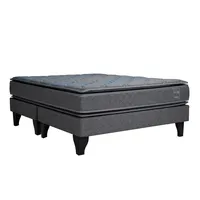 Cama Europea Sevilla 2 plazas x 2 metros Base Dividida