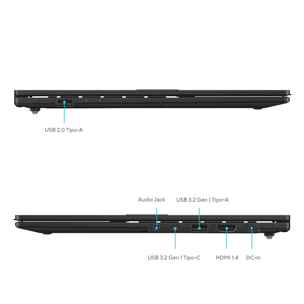 ASUS - Notebook ASUS Vivobook Go 14 AMD Ryzen 5 8GB RAM 512GB SSD