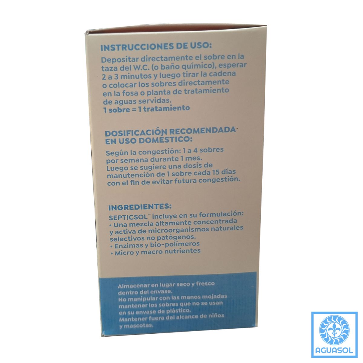 GENERICO - Tratamiento Bacterias Para Fosas/plantas Tratamiento 3 Meses