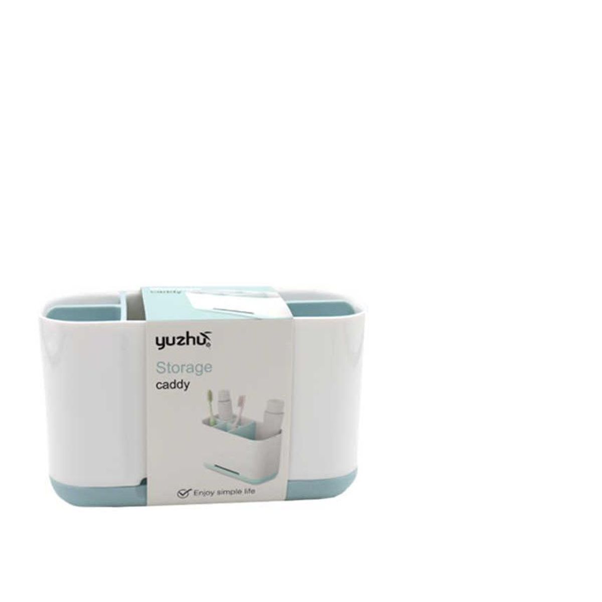 GENERICO - Porta Cepillo de Dientes Organizador Baño