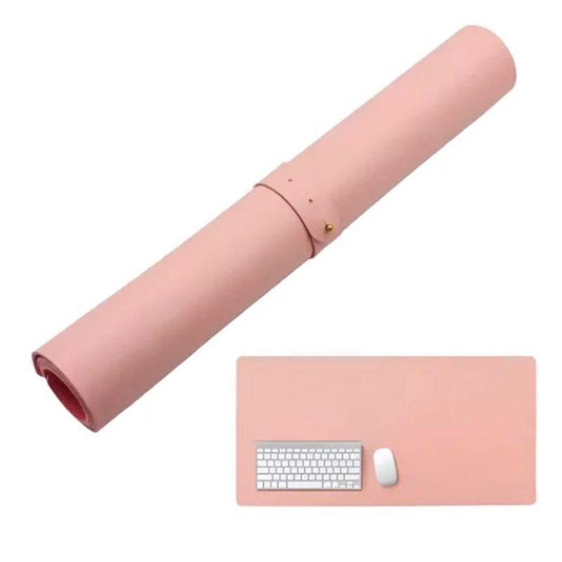 ATLAS - Alfombrilla Mousepad De Cuero Impermeable