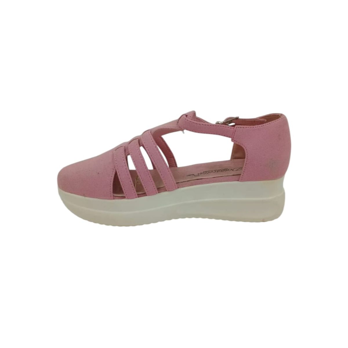 HERIEL - Zapato Panchita Rosa Plataforma