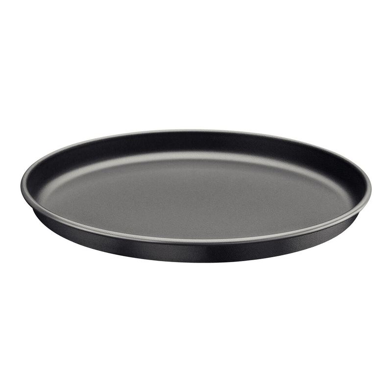 TRAMONTINA - Asadera para pizza Tramontina Brasil en aluminio con revestimiento interno y externo antiadherente Starflon Max grafito 35 cm 2,5 L