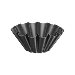 TRAMONTINA - Molde para brioche Brasil en aluminio con revestimiento interno y externo antiadherente Starflon Max grafito 22 cm 1,3 L