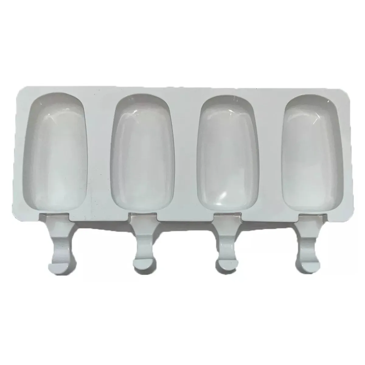GENERICO - Moldes De Silicona Para Helados Molde Paletas Helado 4 Blanco