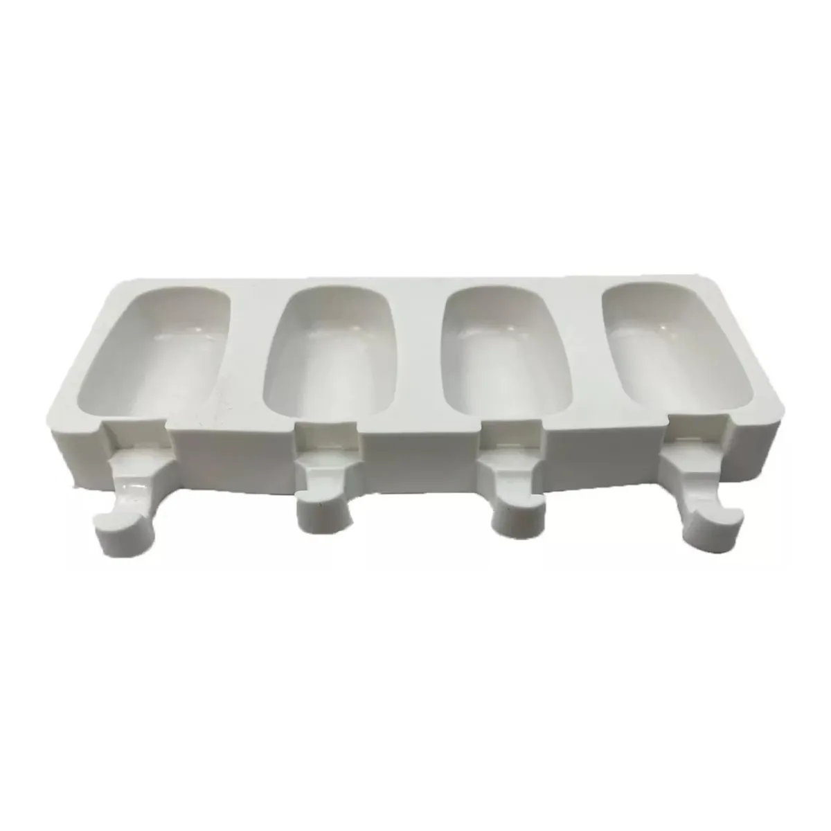 GENERICO - Moldes De Silicona Para Helados Molde Paletas Helado 4 Blanco