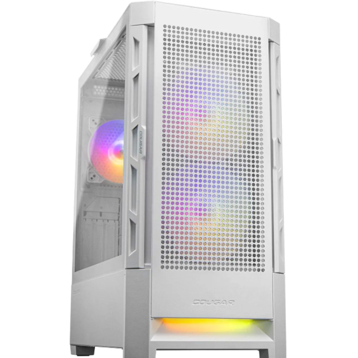 COUGAR - Gabinete - Cougar Duoface RGB - SFuente - E-ATX - Blanco