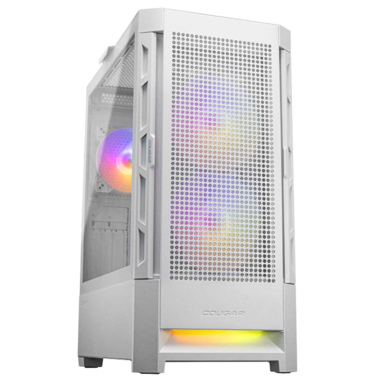 COUGAR - Gabinete - Cougar Duoface RGB - SFuente - E-ATX - Blanco