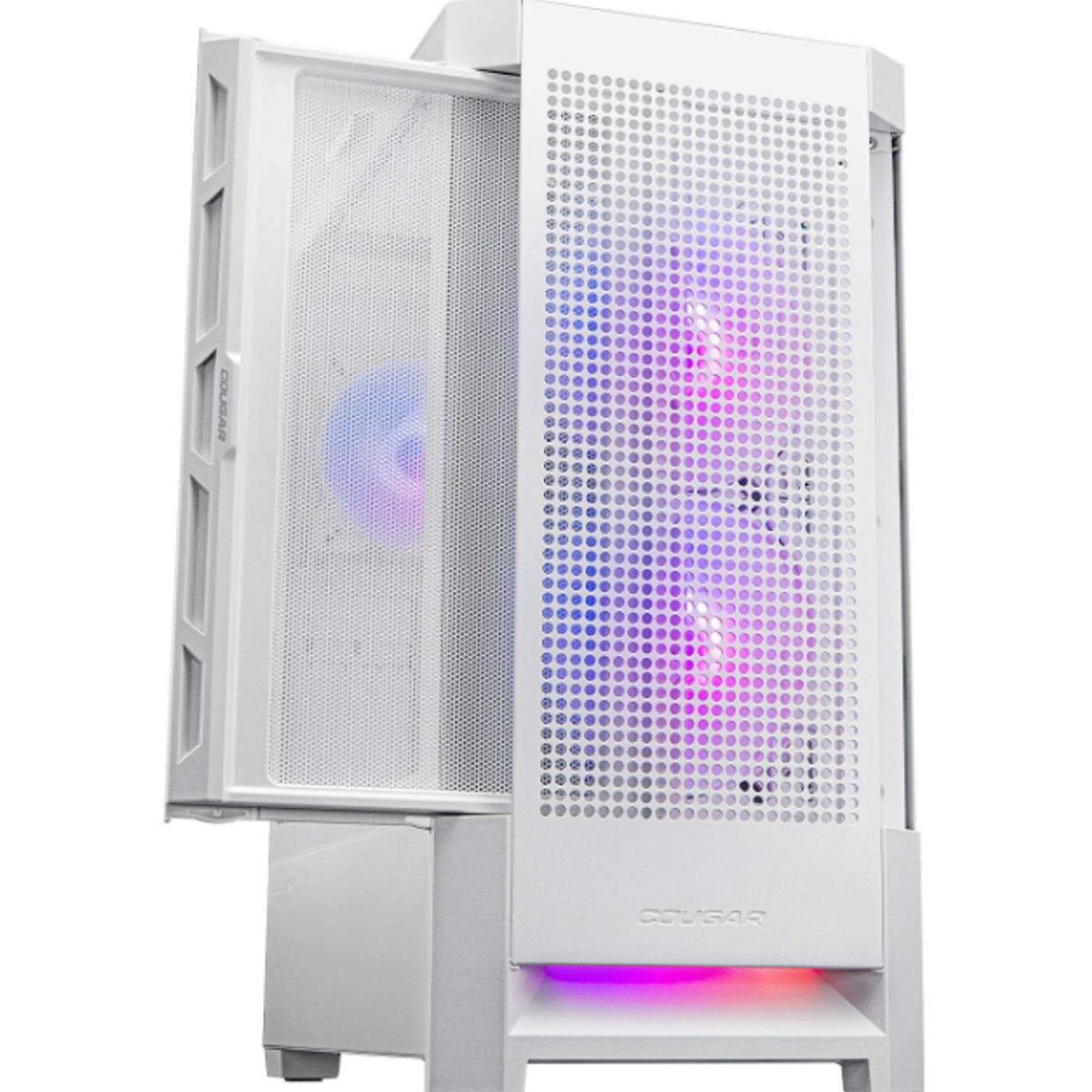 COUGAR - Gabinete - Cougar Duoface RGB - SFuente - E-ATX - Blanco