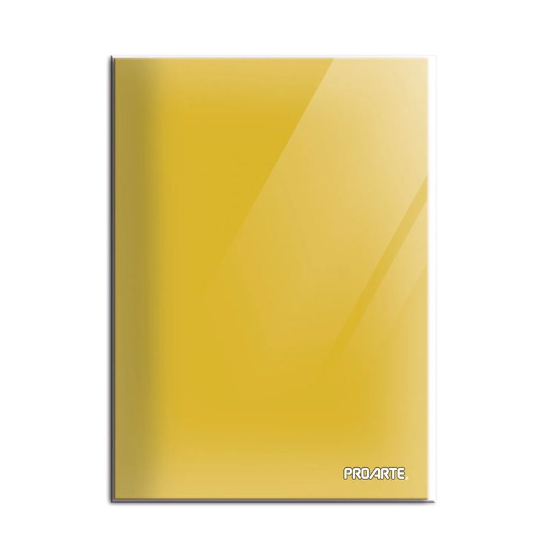 PROARTE - Carpeta Con Gusano Accoclip Color Amarillo Proarte