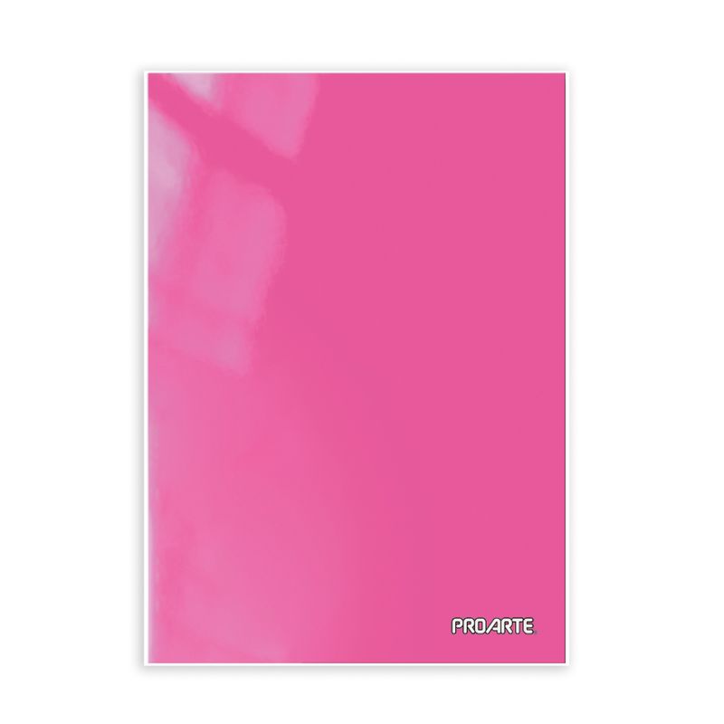 PROARTE - Carpeta Plastificada Sin Gusano Acoclip Color Rosado Proarte