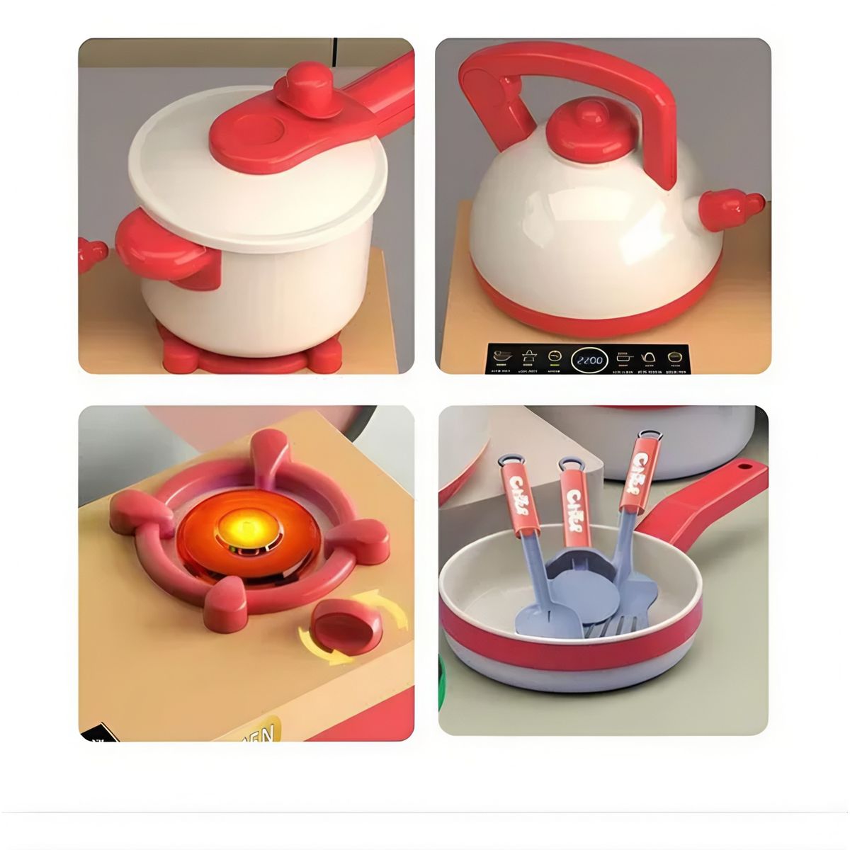 TODOK - Set De Juego De Cocina Infantil 84 Piezas