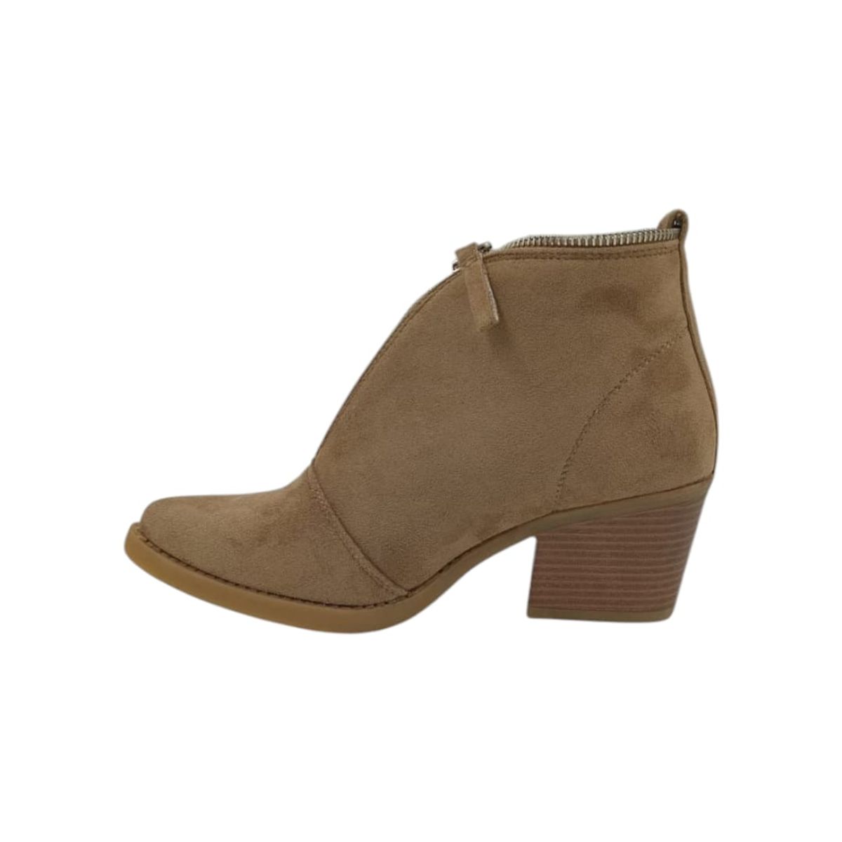 HERIEL - Botín Khaki Taco Mujer