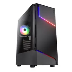 COUGAR - Gabinete - MX360 RGB - SFuente - ATX - Negro