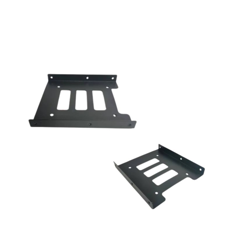 GENERICO - Soporte de Disco 2.5 a 3.5 para Gabinete PC – Compatible con SSD y HDD