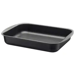 TRAMONTINA - Asadera rectangular honda Brasil en aluminio con revestimiento interno y externo antiadherente Starflon Max grafito 40 cm 7,2 L