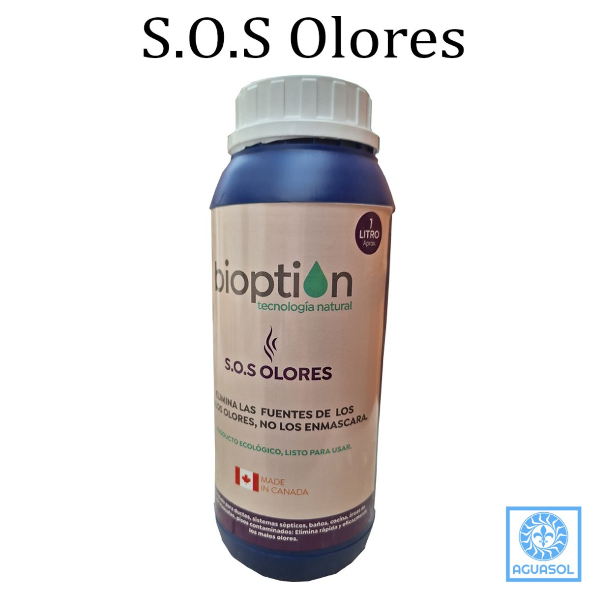 GENERICO - Sos Olores Para Eliminar Mal Olor de Wc fosas Mascotas ductos