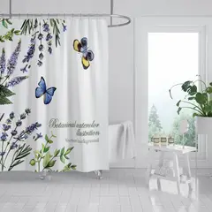 NO LOGO - Cortina Baño Ducha Tela Impermeable Varios Modelos
