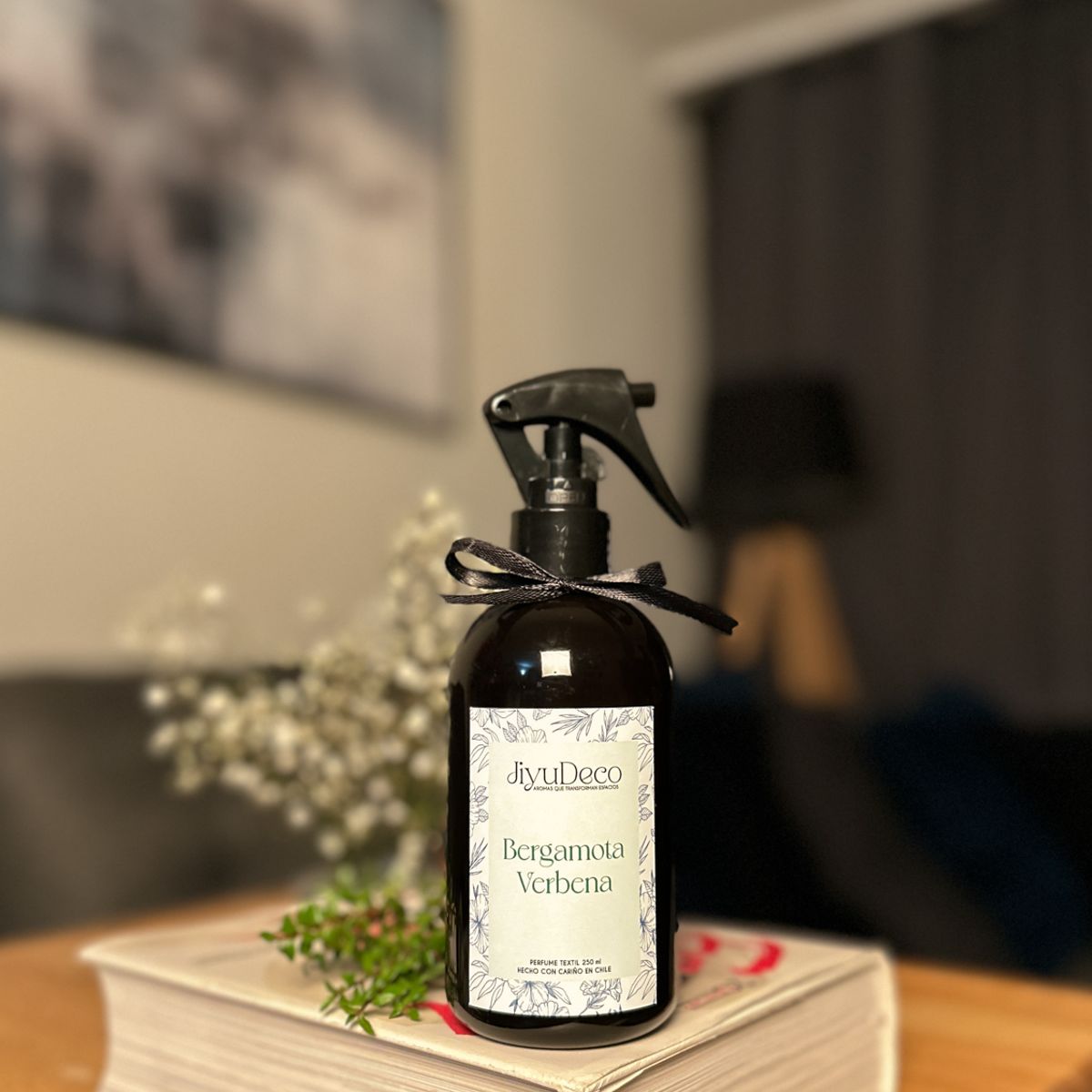 GENERICO - Aromatizador de Ambiente  Bergamota Verbena  250ml Jiyudeco