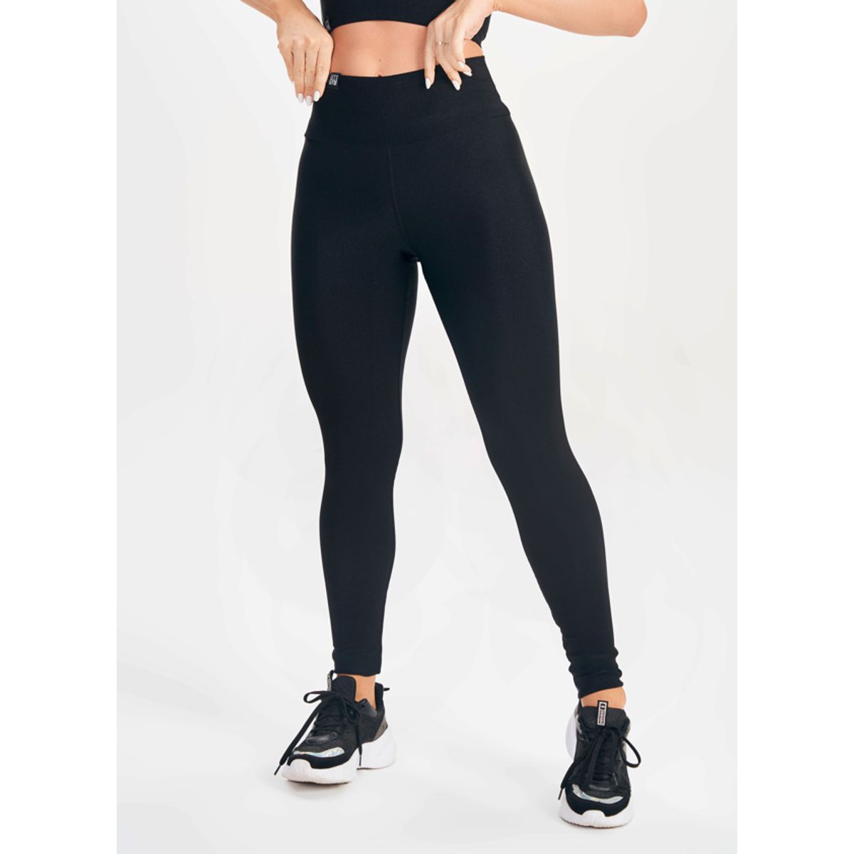 LETSGYM - CALZA DEPORTIVA GOLD RIB