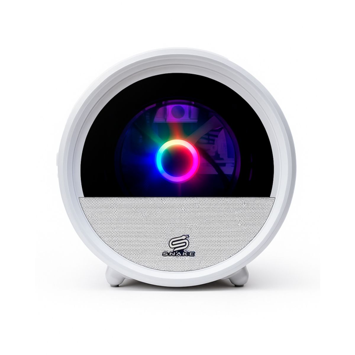 SNAKE GAMER - Pc Gamer Boa V7 Blanco Ryzen 5 5500 RTX 3050 SSD 1TB RAM32GB