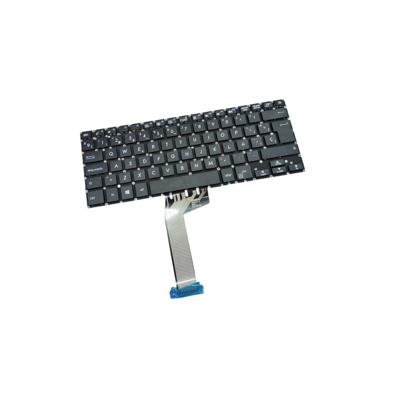 GENERICO - Teclado Compatible Con Asus X405 Negro Español Latinoamérica