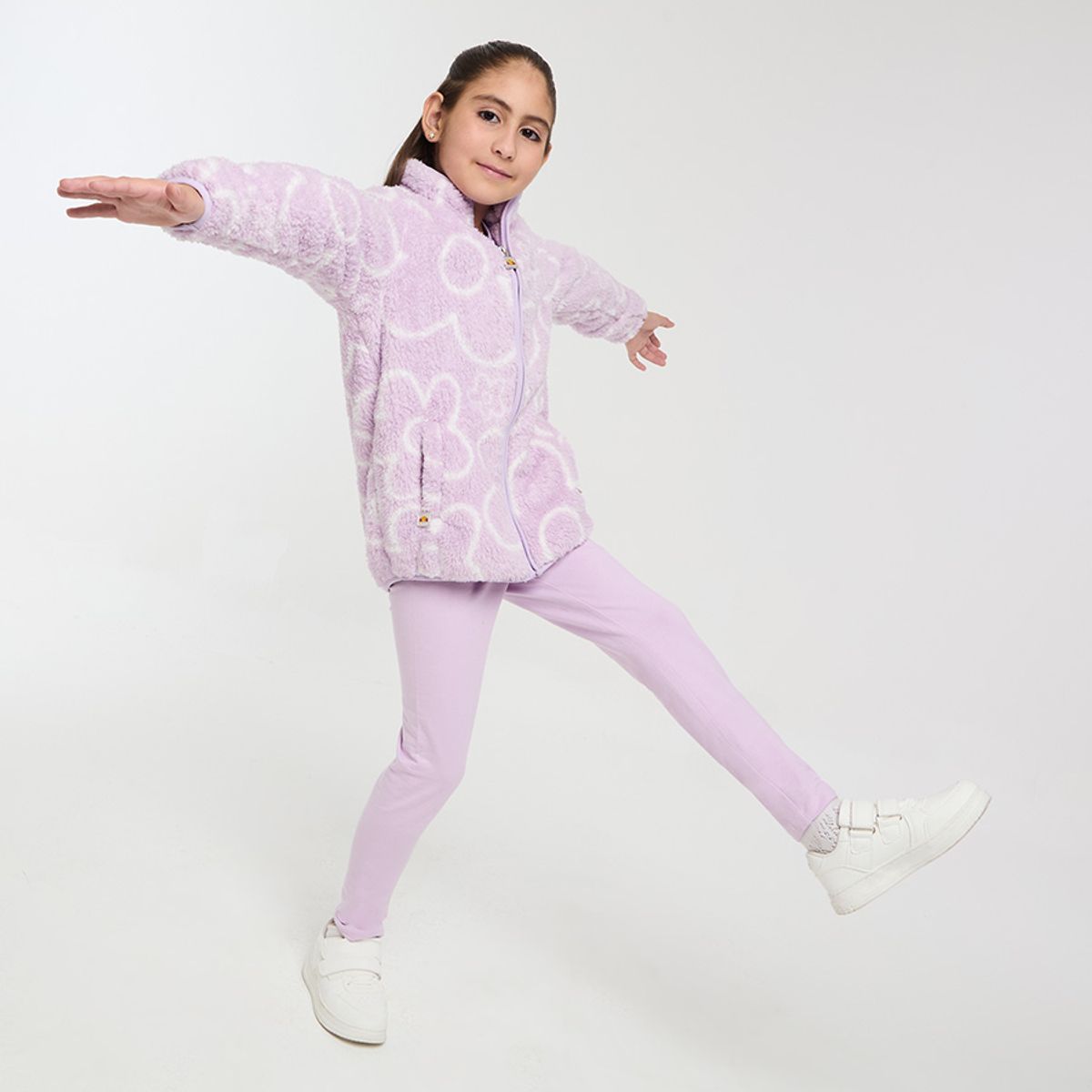 ELLESSE - POLAR NIÑA ELLESSE NISA LILA