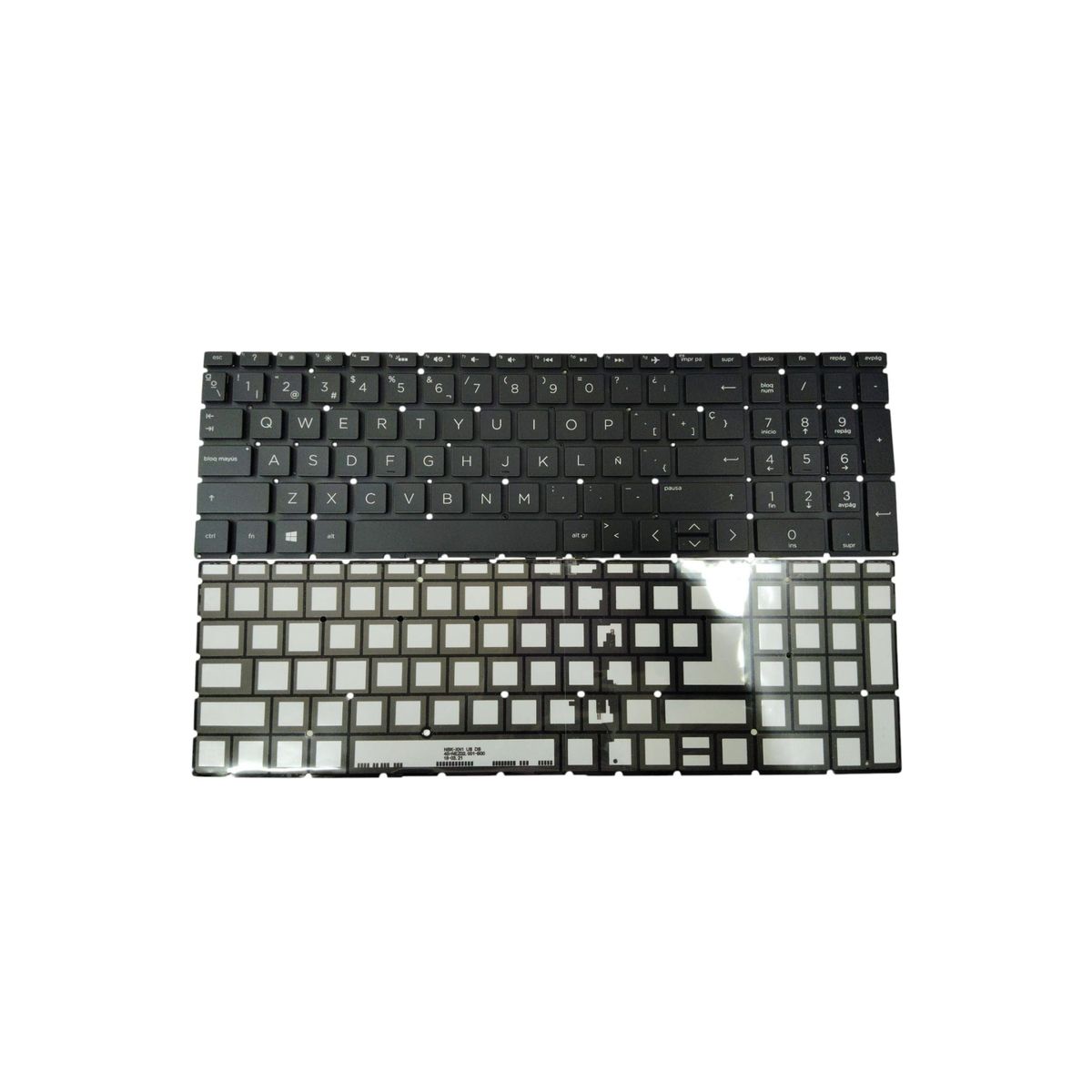 GENERICO - Teclado Compatible Para Hp Pavilion 15-da 15-db G7