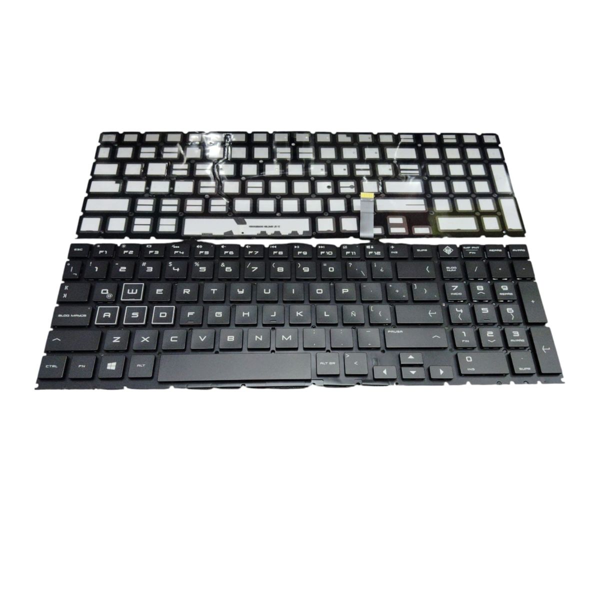 GENERICO - Teclado Compatible Con Hp Omen 15-dc0015np15-dc0016np