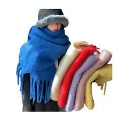 EKOL TACTICA MILITAR - Maxi bufanda de lana tipo alpaca actual