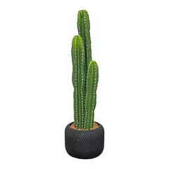 MSA MUEBLES SANTA ANA - Planta artificial Cactus 90cm