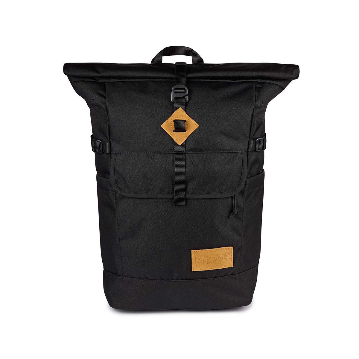 JANSPORT - Mochila Hatchet Roll Top Negro JANSPORT