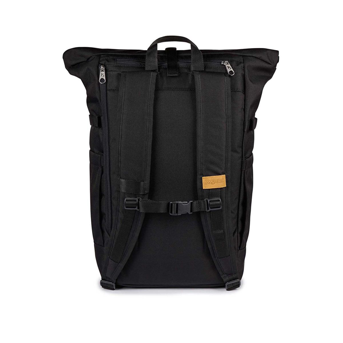 JANSPORT - Mochila Hatchet Roll Top Negro JANSPORT