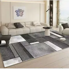GENERICO - Alfombras Lisas Antideslizantes 150x200 Diseños 3d De Living