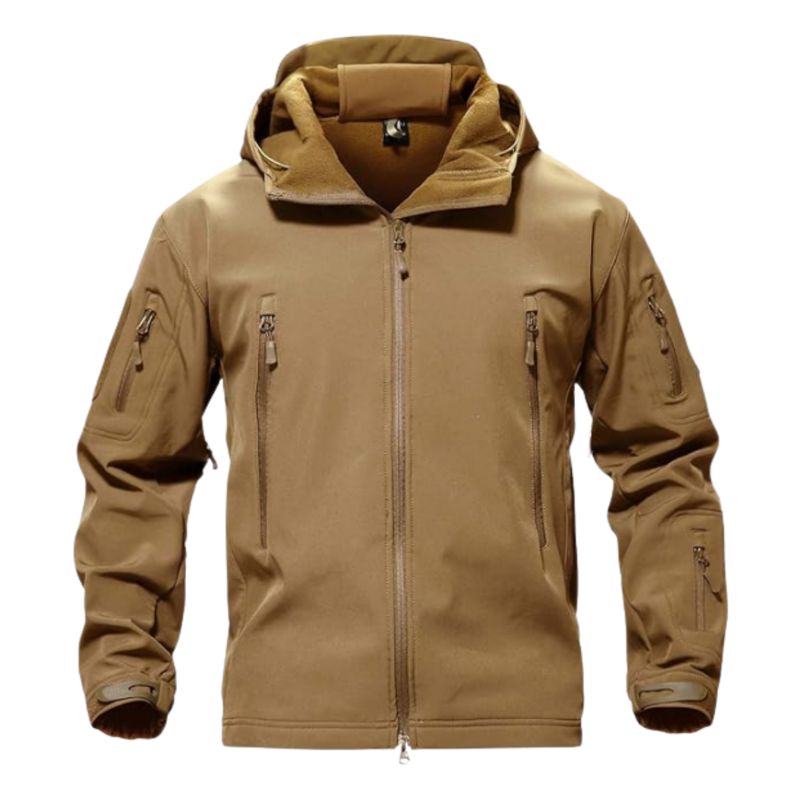 EKOL TACTICA MILITAR - Chaqueta Softshell Tactica Militar Con Capucha Impermeable