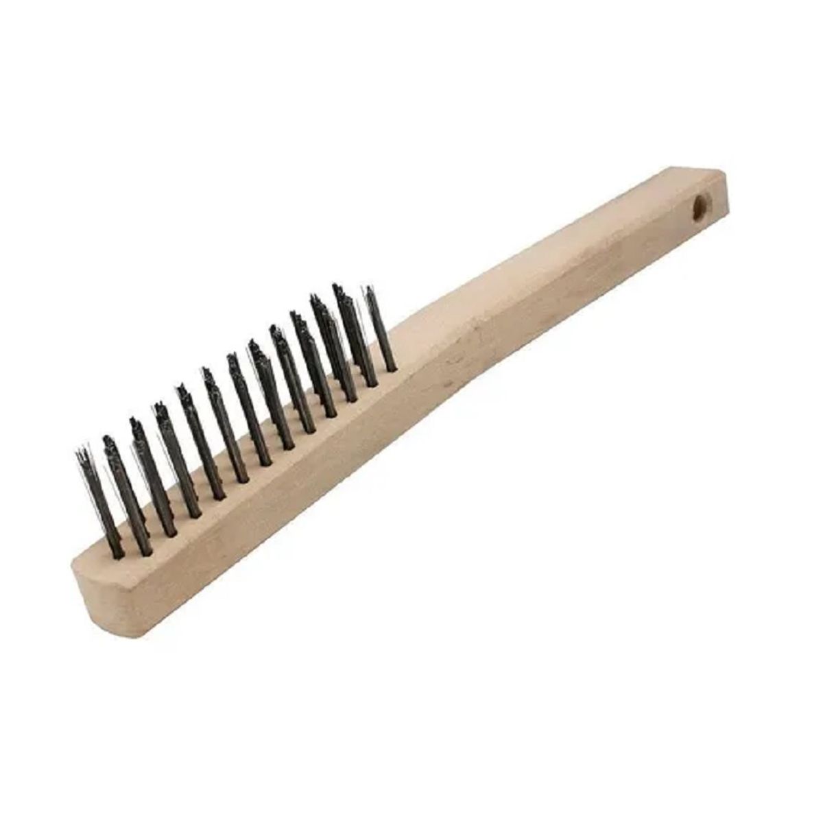 GENERICO - ESCOBILLA ACERO CON MANGO 4-C HELA.