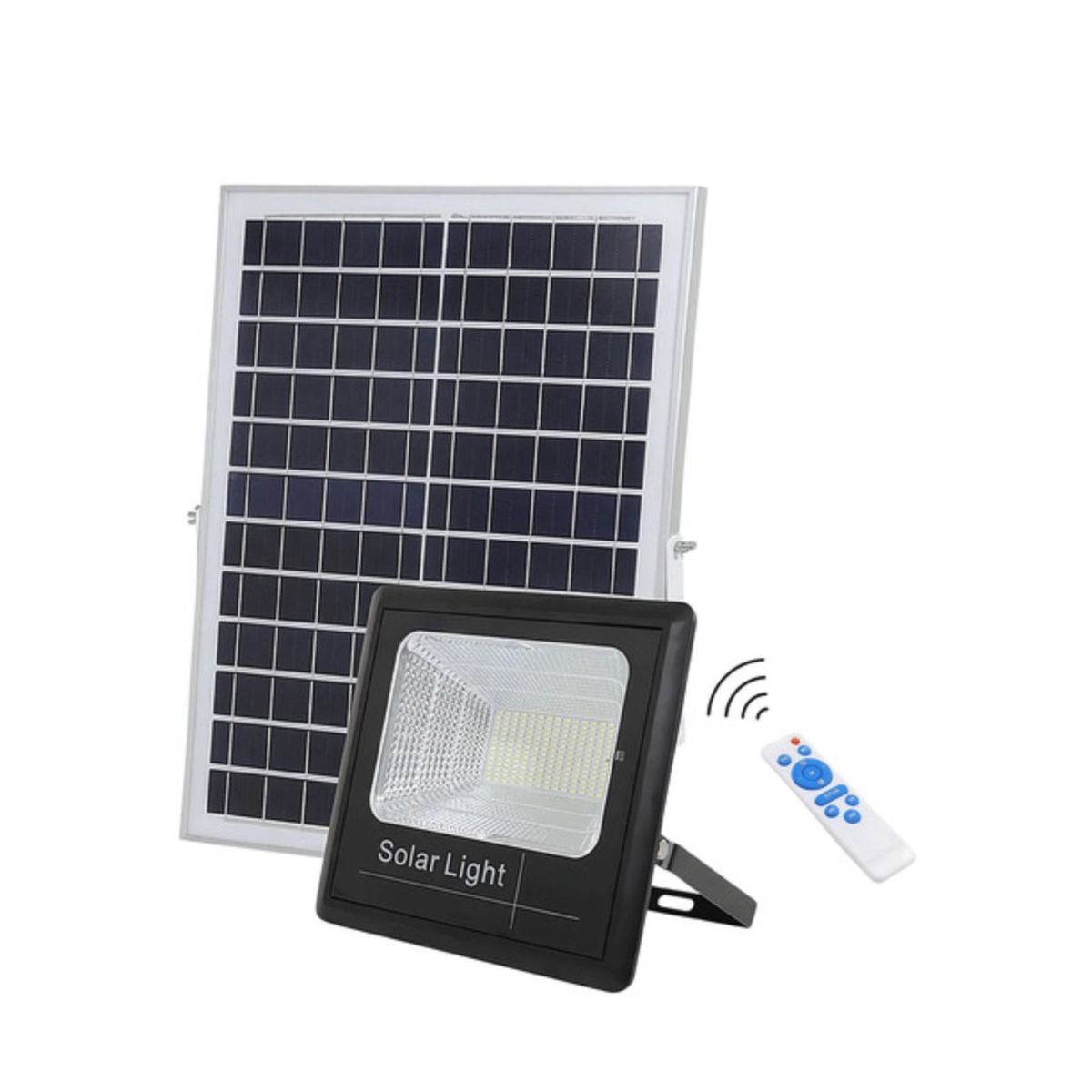 GENERICO - Foco Solar 500w impermeable Con Panel Solar.