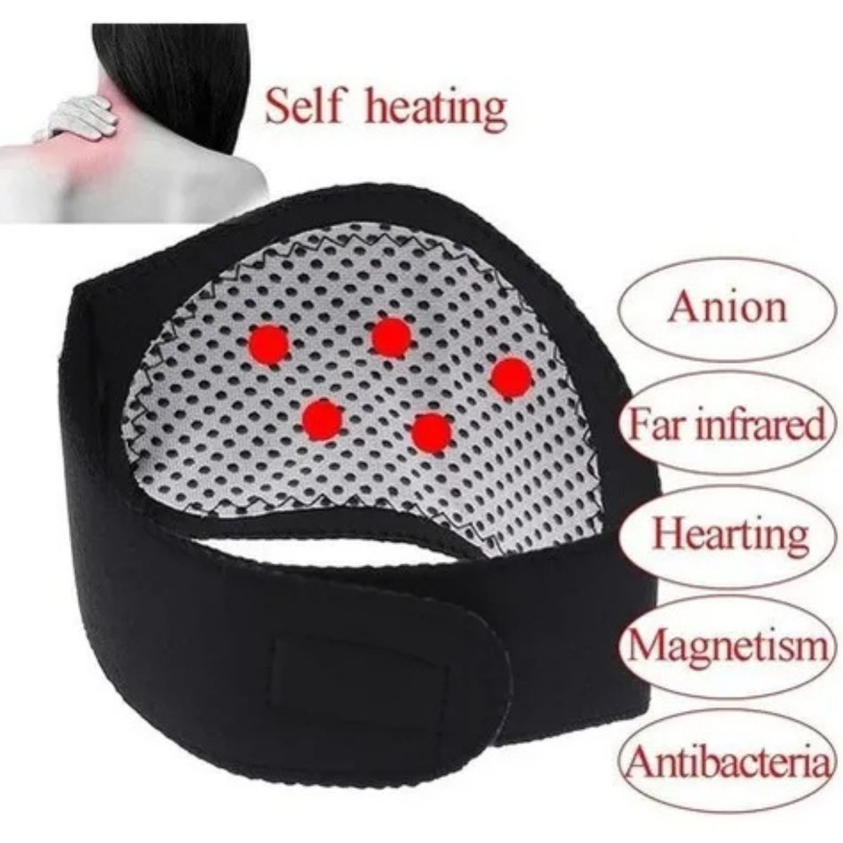 LIKE SHOP - Collar Terapia De Imán Dolor Cervical Y Molestias De Cuello.-