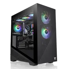 THERMALTAKE - Gabinete Divider 370 TG - ARGB - S/Fuente - ATX - Negro