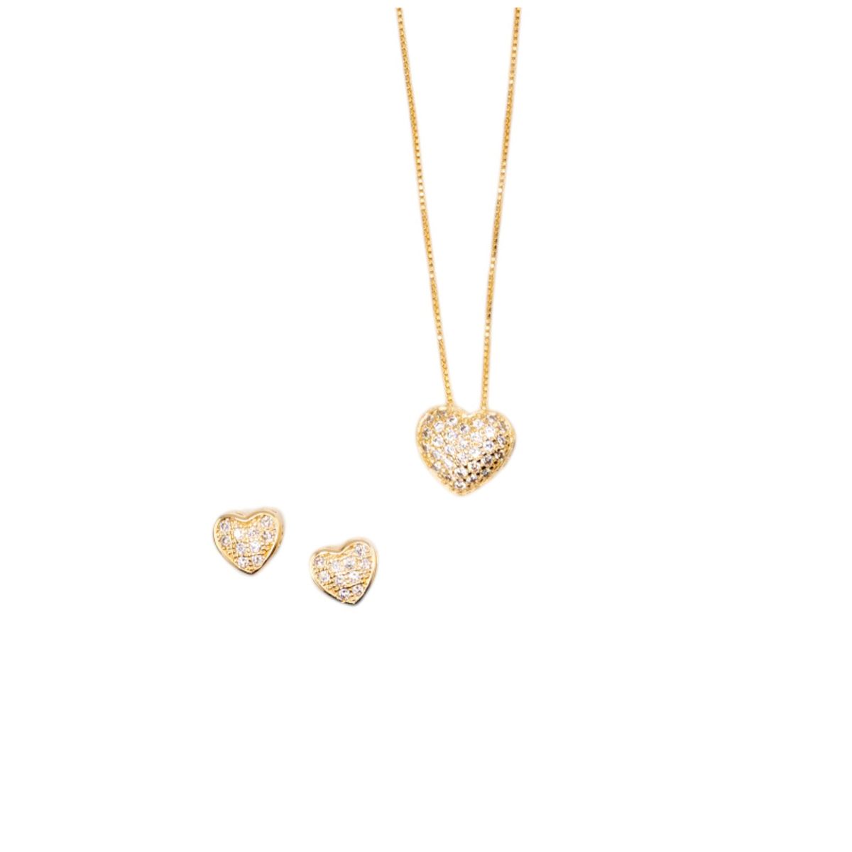 JOYAS MONTERO - Conjunto Rita Gold Con Micro Circones