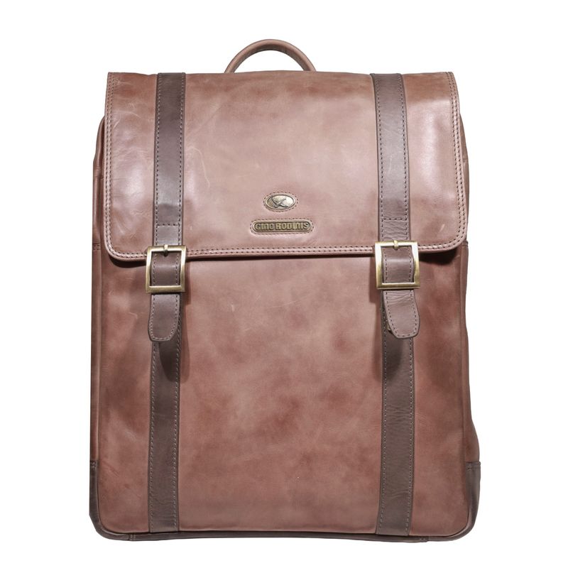 GINO RODINIS - MOCHILA HOMBRE  GINO RODINIS  2114 CAMEL