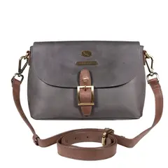 GINO RODINIS - CARTERA MUJER  2130 GRAFITO