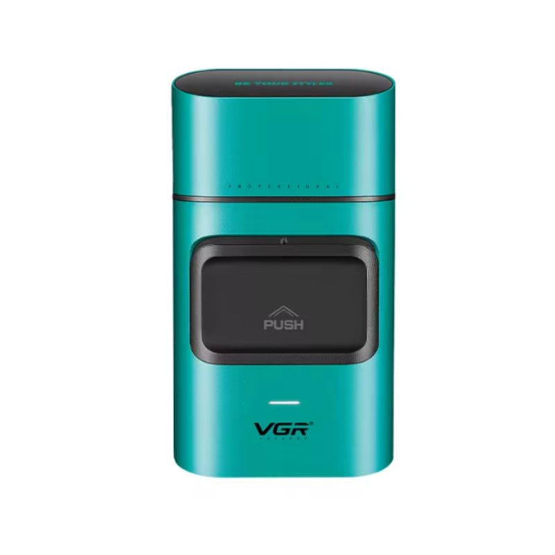 VGR VOYAGER - Afeitadora Shaver Inalámbrica VGR Professional V-307 Verde.-