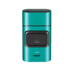 VGR VOYAGER - Afeitadora Shaver Inalámbrica VGR Professional V-307 Verde.-